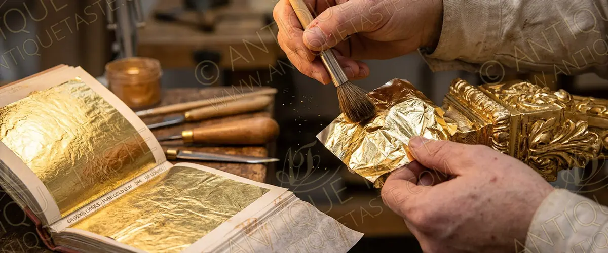 furniture with gold accents